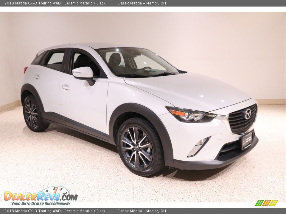 2018 Mazda CX-3 Touring AWD Ceramic Metallic / Black Photo #1