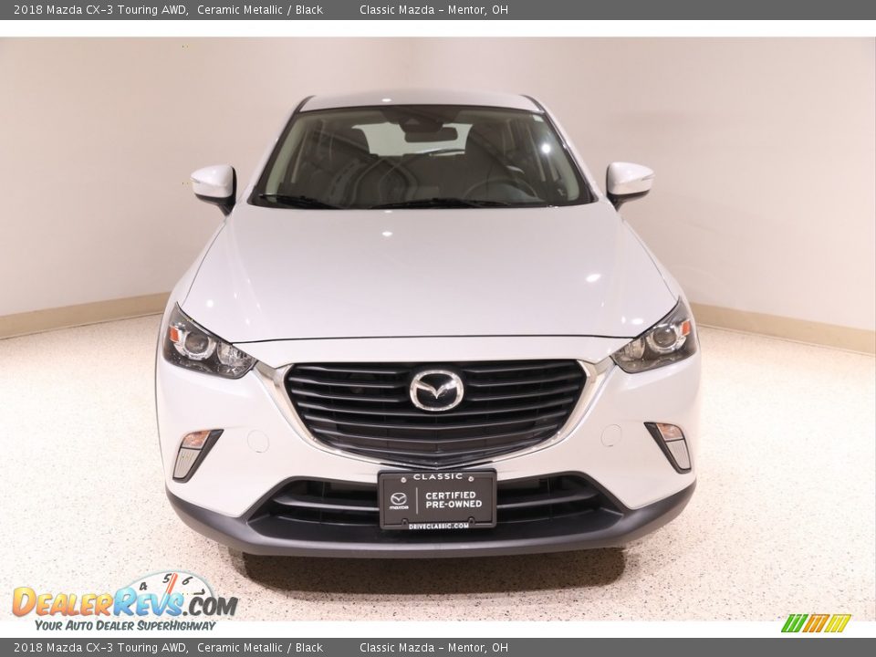 2018 Mazda CX-3 Touring AWD Ceramic Metallic / Black Photo #2