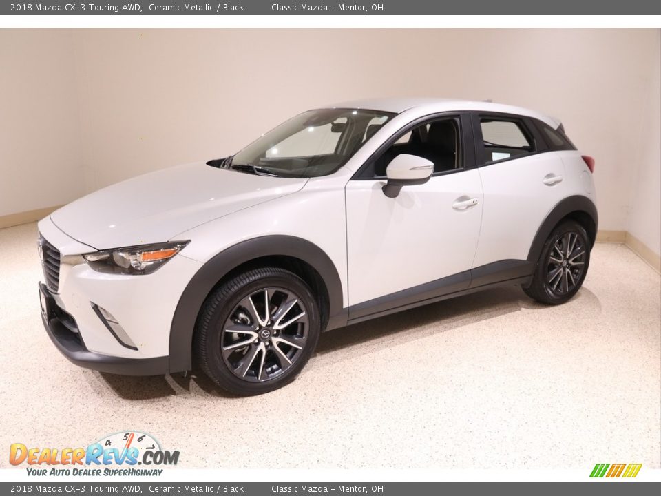 2018 Mazda CX-3 Touring AWD Ceramic Metallic / Black Photo #3