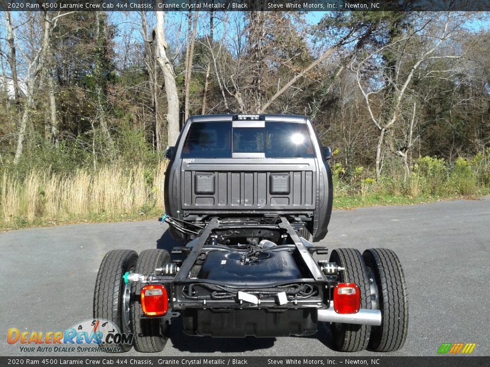 2020 Ram 4500 Laramie Crew Cab 4x4 Chassis Granite Crystal Metallic / Black Photo #7