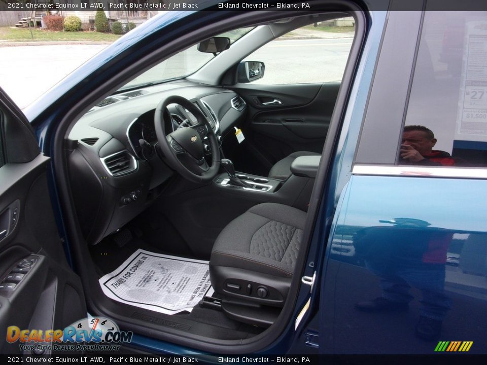 2021 Chevrolet Equinox LT AWD Pacific Blue Metallic / Jet Black Photo #10