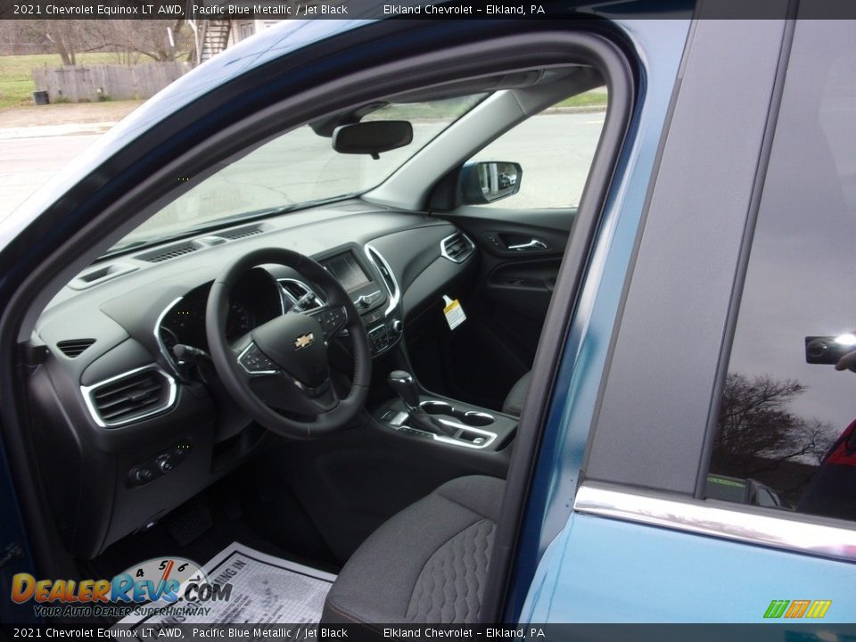 2021 Chevrolet Equinox LT AWD Pacific Blue Metallic / Jet Black Photo #11