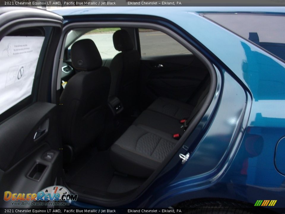 2021 Chevrolet Equinox LT AWD Pacific Blue Metallic / Jet Black Photo #12