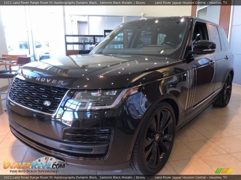 2021 Land Rover Range Rover SV Autobiography Dynamic Black Santorini Black Metallic / Ebony Photo #2