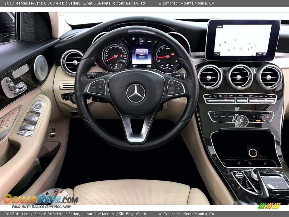 Dashboard of 2017 Mercedes-Benz C 300 4Matic Sedan Photo #4