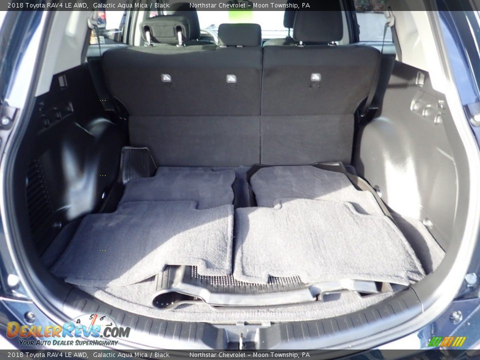 2018 Toyota RAV4 LE AWD Galactic Aqua Mica / Black Photo #7