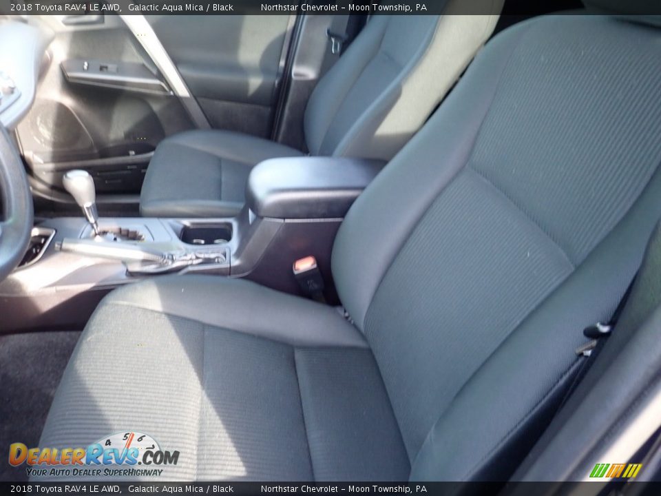 2018 Toyota RAV4 LE AWD Galactic Aqua Mica / Black Photo #20