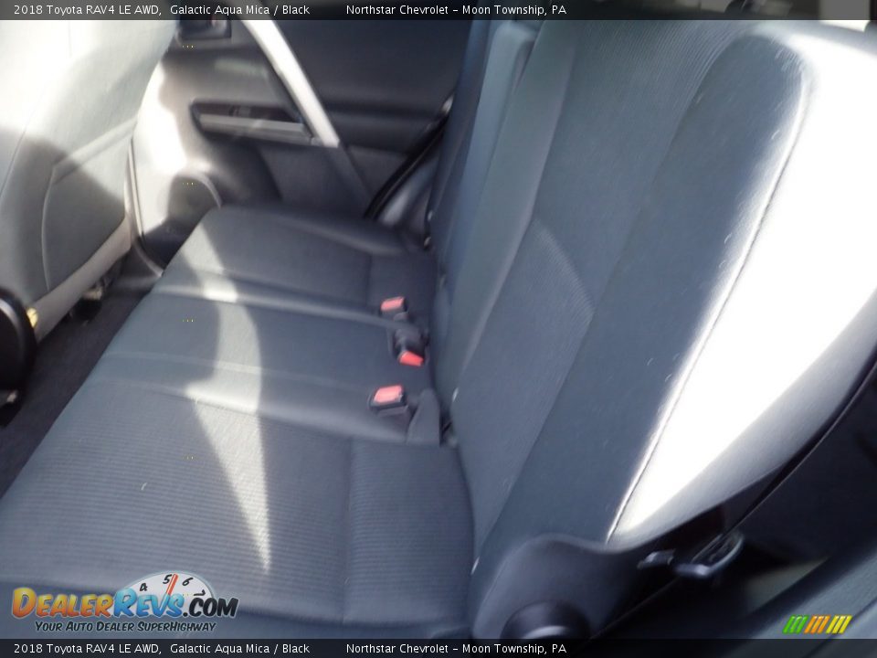 2018 Toyota RAV4 LE AWD Galactic Aqua Mica / Black Photo #21