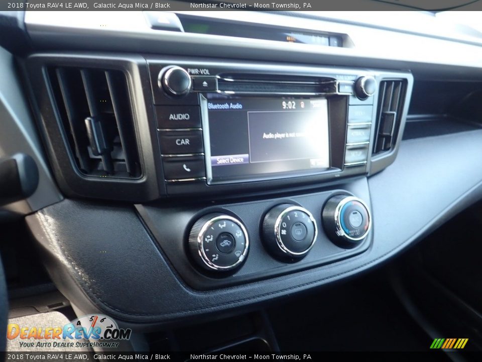 2018 Toyota RAV4 LE AWD Galactic Aqua Mica / Black Photo #27