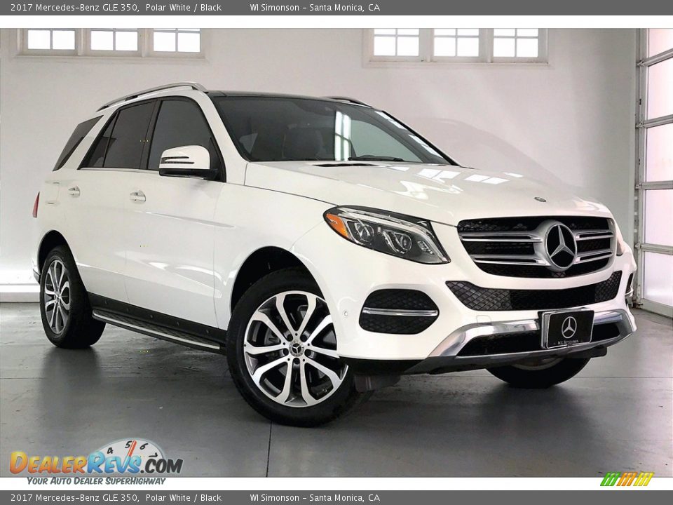 2017 Mercedes-Benz GLE 350 Polar White / Black Photo #34