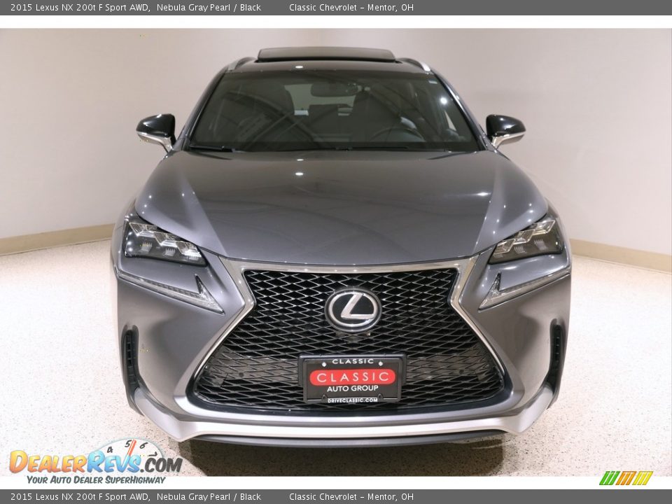 2015 Lexus NX 200t F Sport AWD Nebula Gray Pearl / Black Photo #2