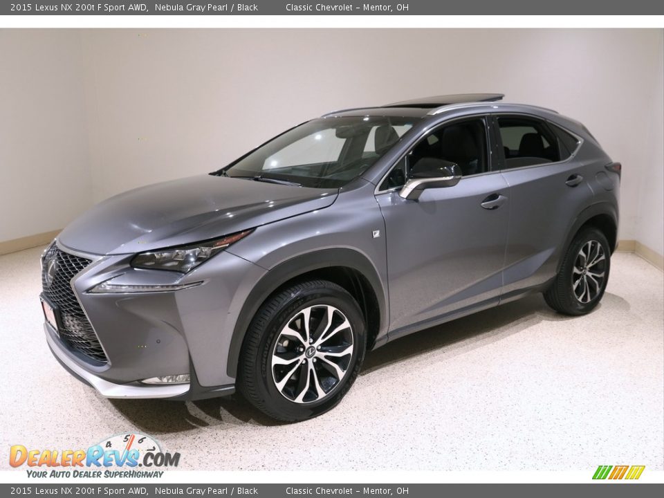 Nebula Gray Pearl 2015 Lexus NX 200t F Sport AWD Photo #3