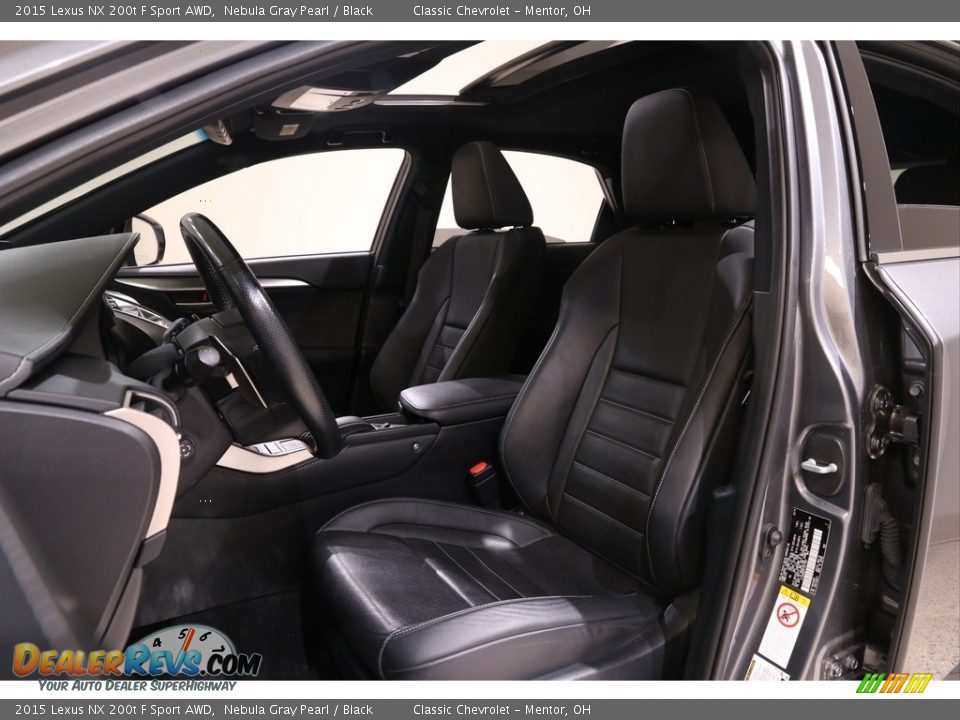 Front Seat of 2015 Lexus NX 200t F Sport AWD Photo #7