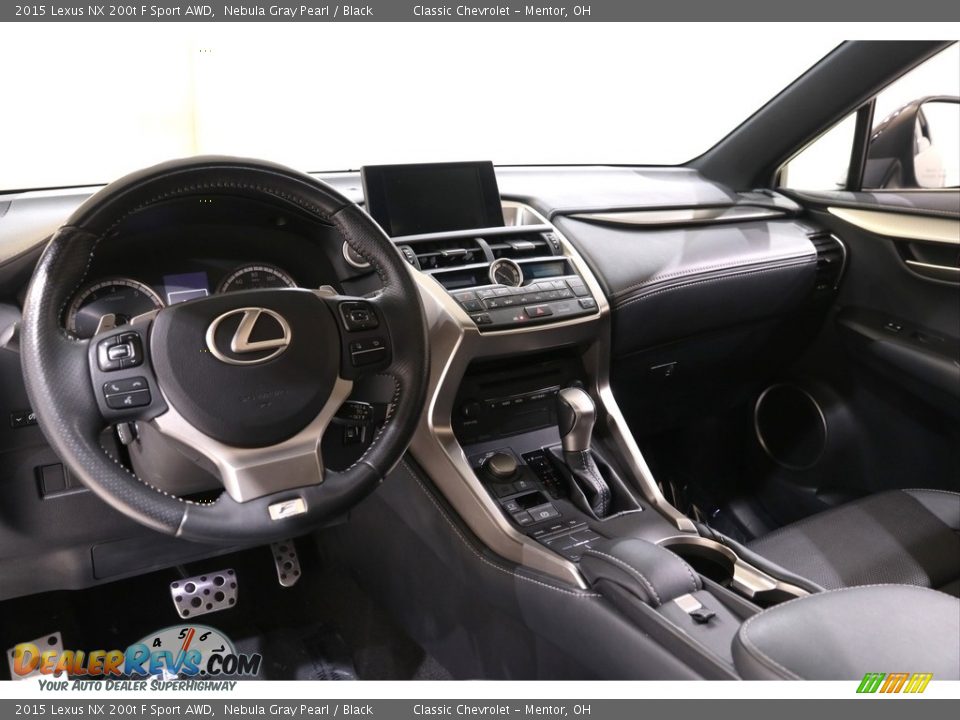 Dashboard of 2015 Lexus NX 200t F Sport AWD Photo #8