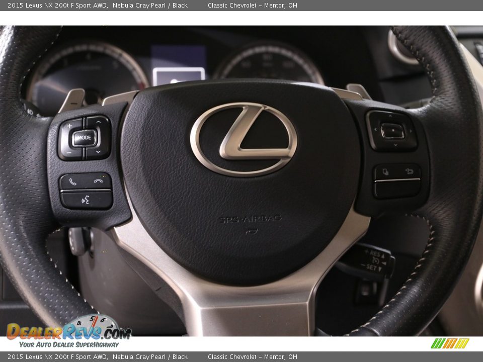 2015 Lexus NX 200t F Sport AWD Steering Wheel Photo #9