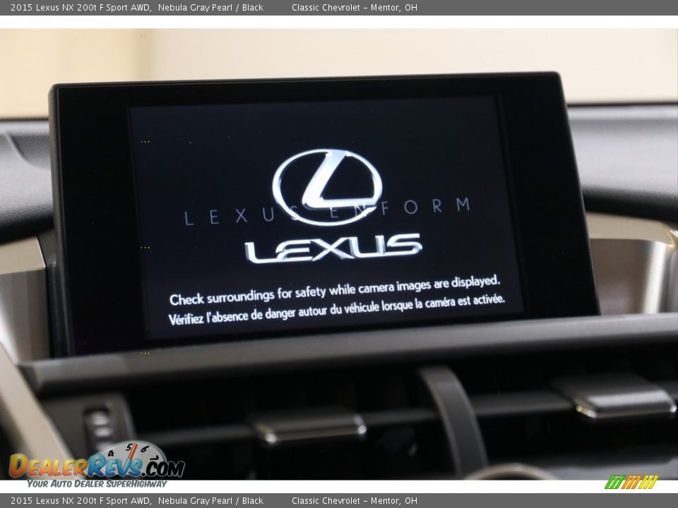 2015 Lexus NX 200t F Sport AWD Nebula Gray Pearl / Black Photo #12