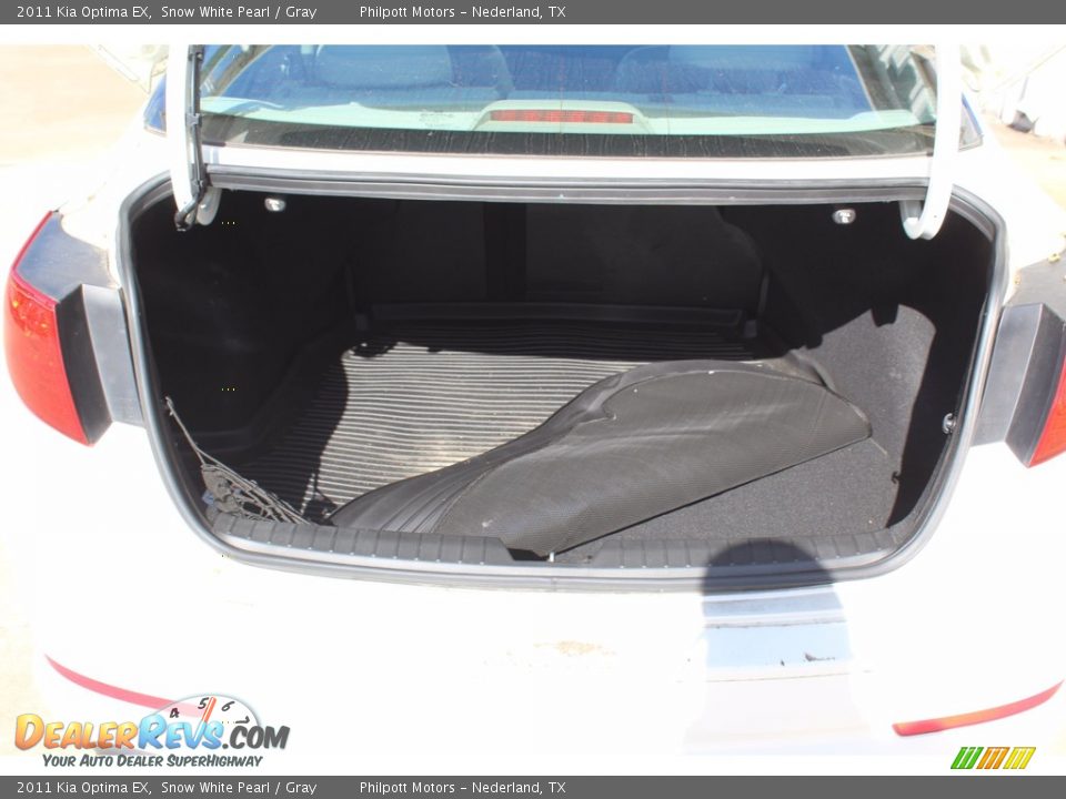 2011 Kia Optima EX Snow White Pearl / Gray Photo #22