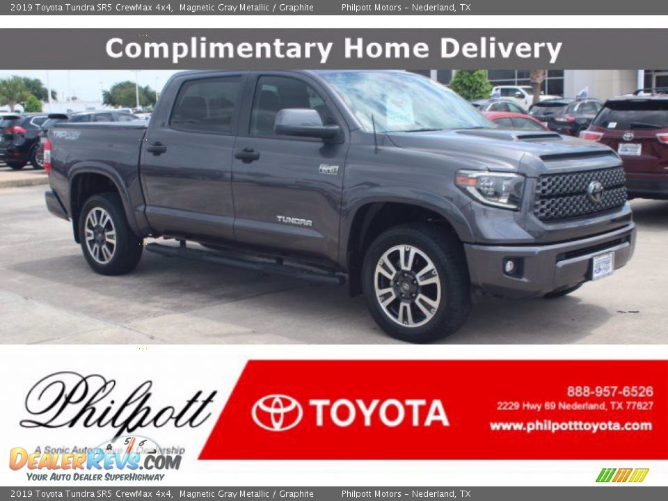 2019 Toyota Tundra SR5 CrewMax 4x4 Magnetic Gray Metallic / Graphite Photo #1