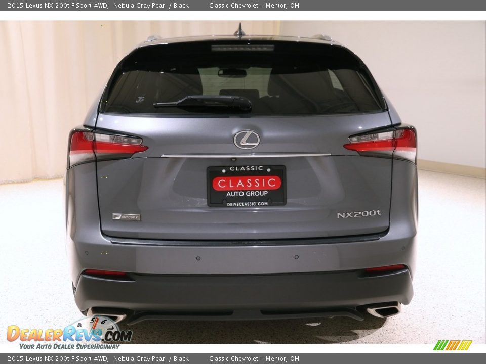 2015 Lexus NX 200t F Sport AWD Nebula Gray Pearl / Black Photo #34