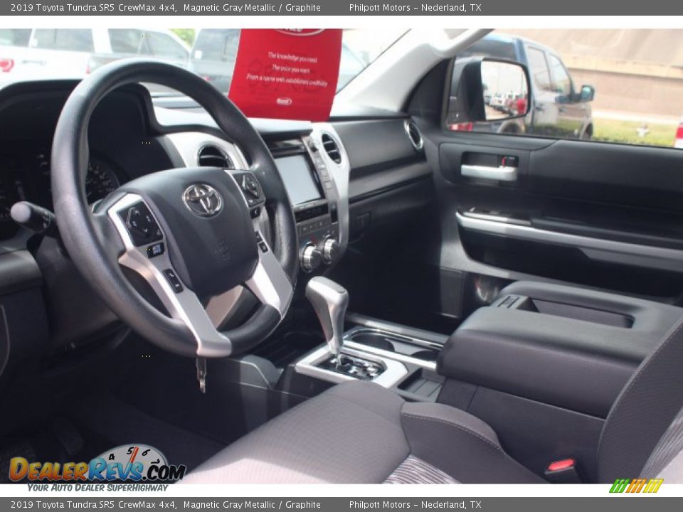 2019 Toyota Tundra SR5 CrewMax 4x4 Magnetic Gray Metallic / Graphite Photo #11