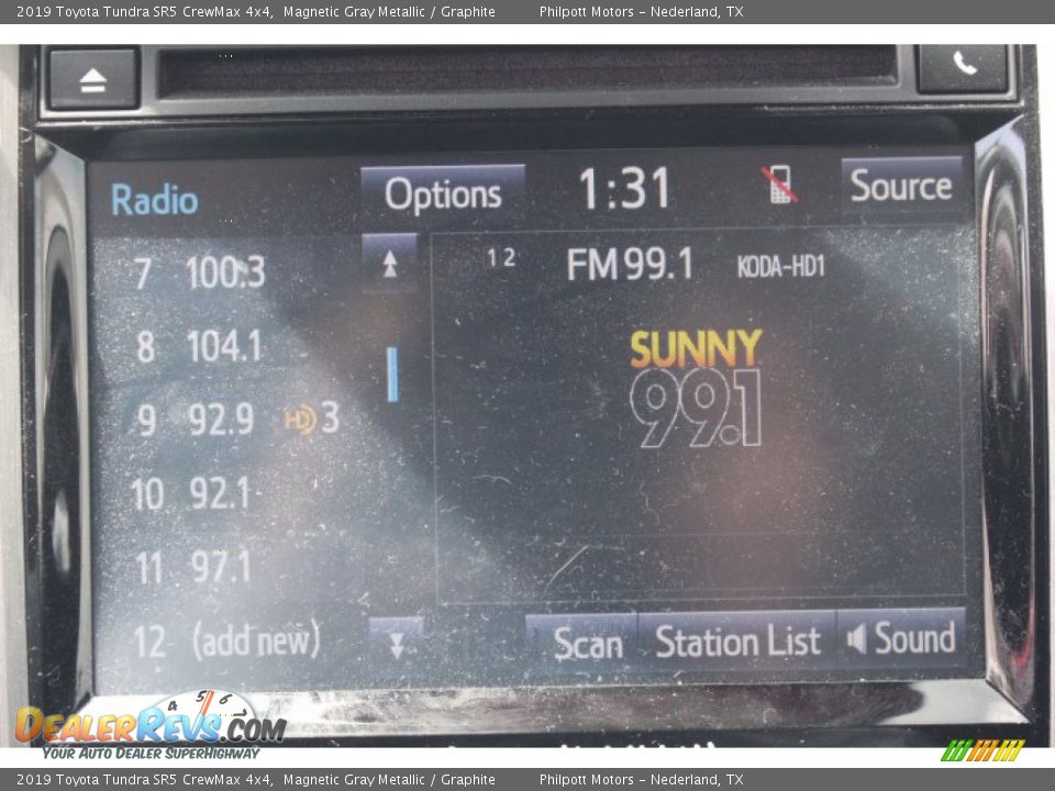 2019 Toyota Tundra SR5 CrewMax 4x4 Magnetic Gray Metallic / Graphite Photo #14