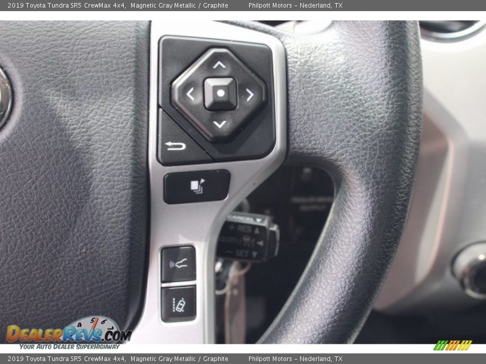 2019 Toyota Tundra SR5 CrewMax 4x4 Magnetic Gray Metallic / Graphite Photo #18