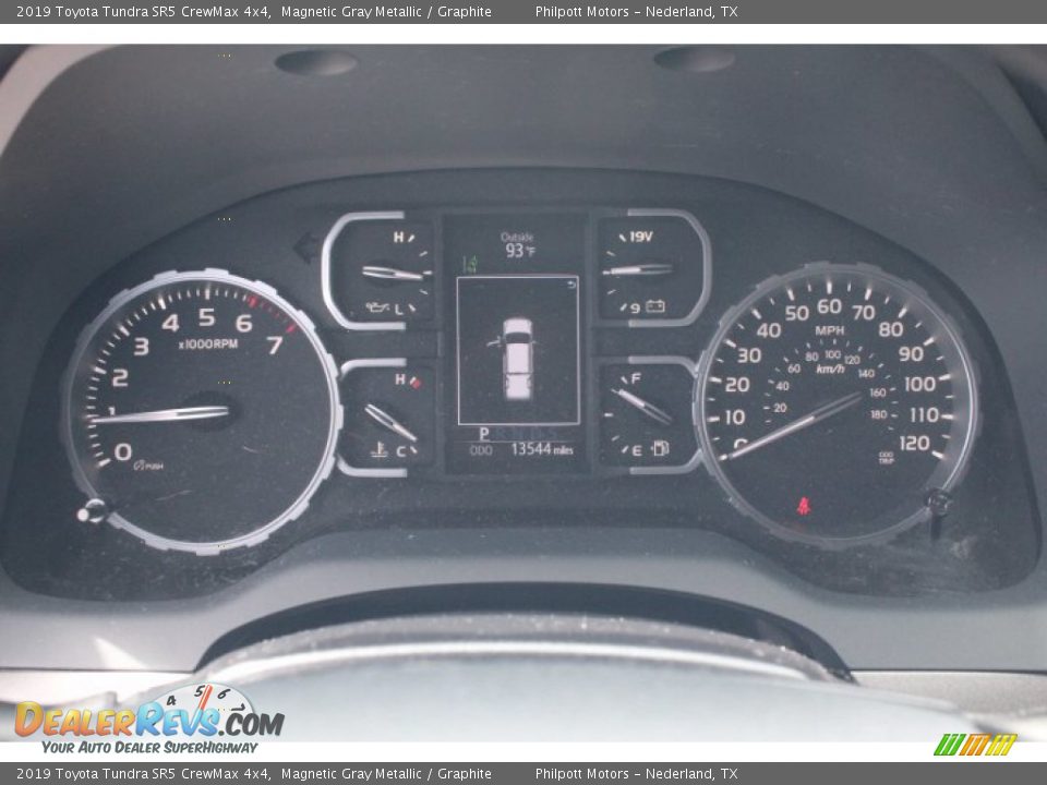 2019 Toyota Tundra SR5 CrewMax 4x4 Magnetic Gray Metallic / Graphite Photo #19