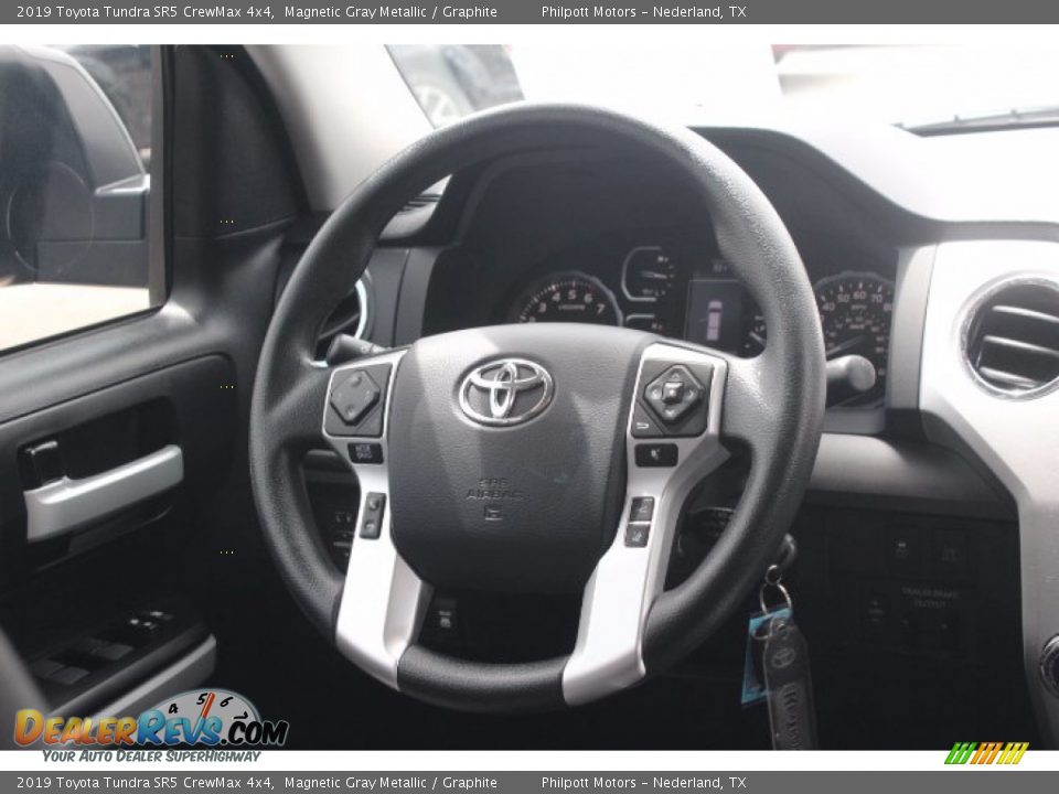 2019 Toyota Tundra SR5 CrewMax 4x4 Magnetic Gray Metallic / Graphite Photo #24