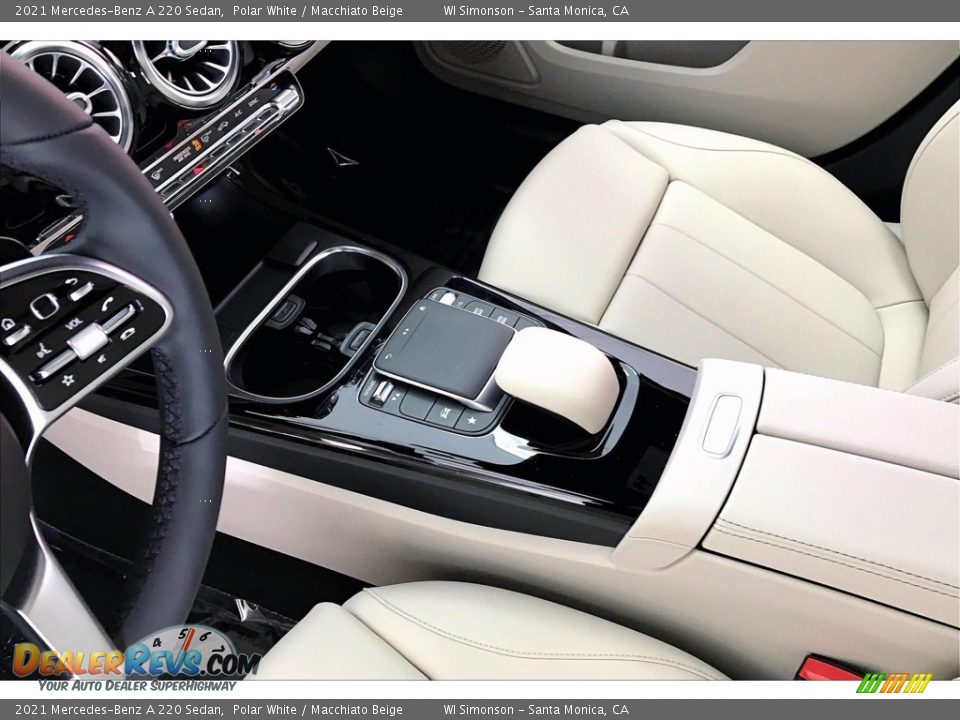 2021 Mercedes-Benz A 220 Sedan Polar White / Macchiato Beige Photo #7