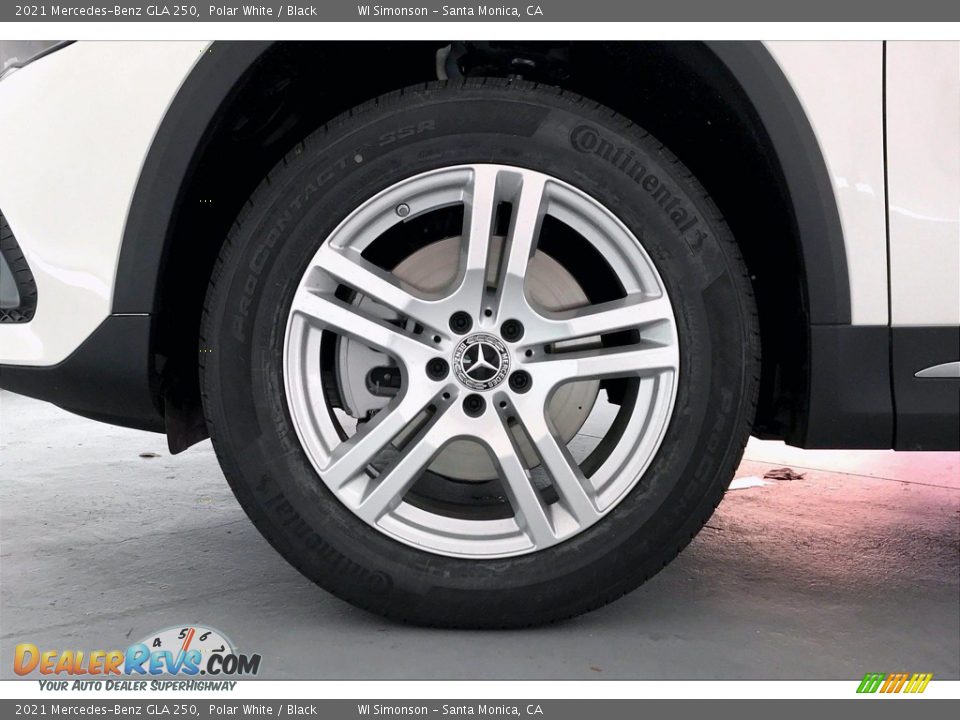 2021 Mercedes-Benz GLA 250 Polar White / Black Photo #9