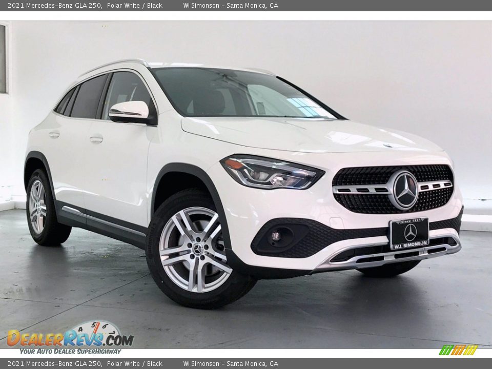 2021 Mercedes-Benz GLA 250 Polar White / Black Photo #10