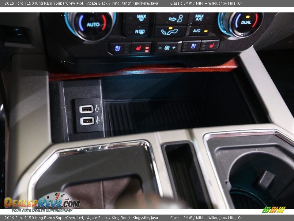 2019 Ford F150 King Ranch SuperCrew 4x4 Agate Black / King Ranch Kingsville/Java Photo #21