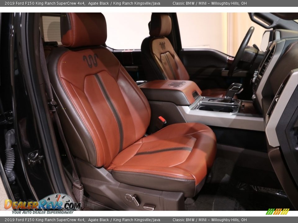 2019 Ford F150 King Ranch SuperCrew 4x4 Agate Black / King Ranch Kingsville/Java Photo #24