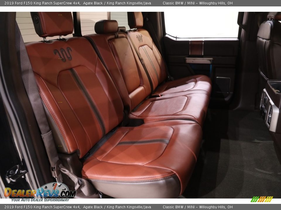 2019 Ford F150 King Ranch SuperCrew 4x4 Agate Black / King Ranch Kingsville/Java Photo #25