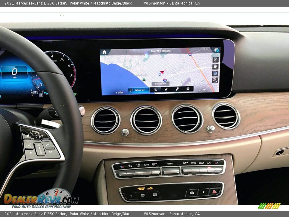 2021 Mercedes-Benz E 350 Sedan Polar White / Macchiato Beige/Black Photo #6