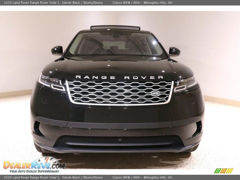 2020 Land Rover Range Rover Velar S Narvik Black / Ebony/Ebony Photo #2