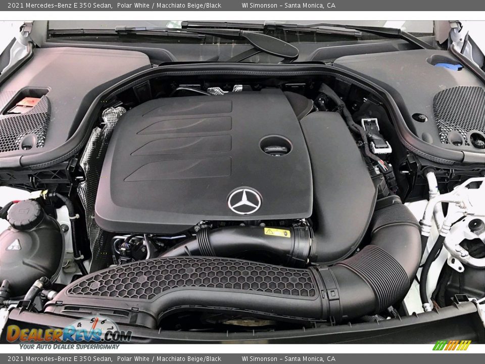2021 Mercedes-Benz E 350 Sedan Polar White / Macchiato Beige/Black Photo #8