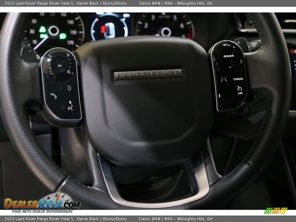 2020 Land Rover Range Rover Velar S Steering Wheel Photo #10