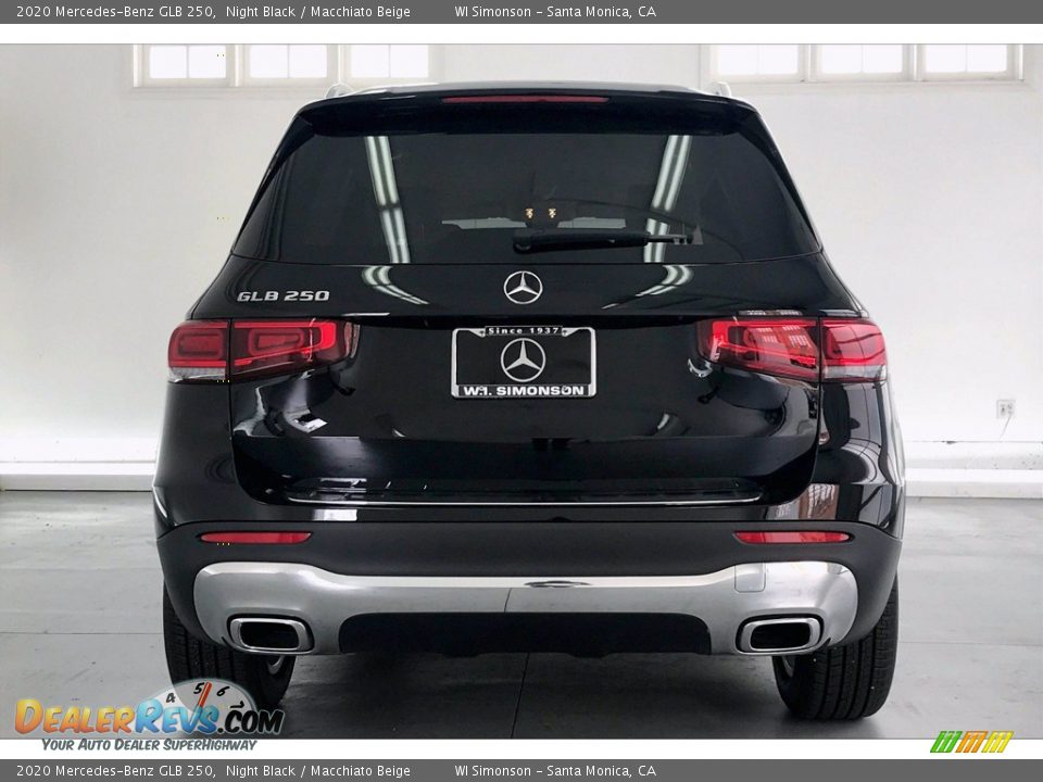 2020 Mercedes-Benz GLB 250 Night Black / Macchiato Beige Photo #3