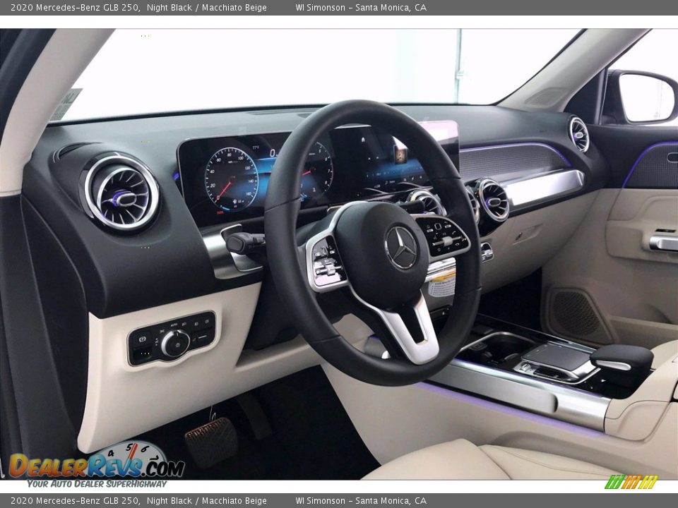 2020 Mercedes-Benz GLB 250 Night Black / Macchiato Beige Photo #4