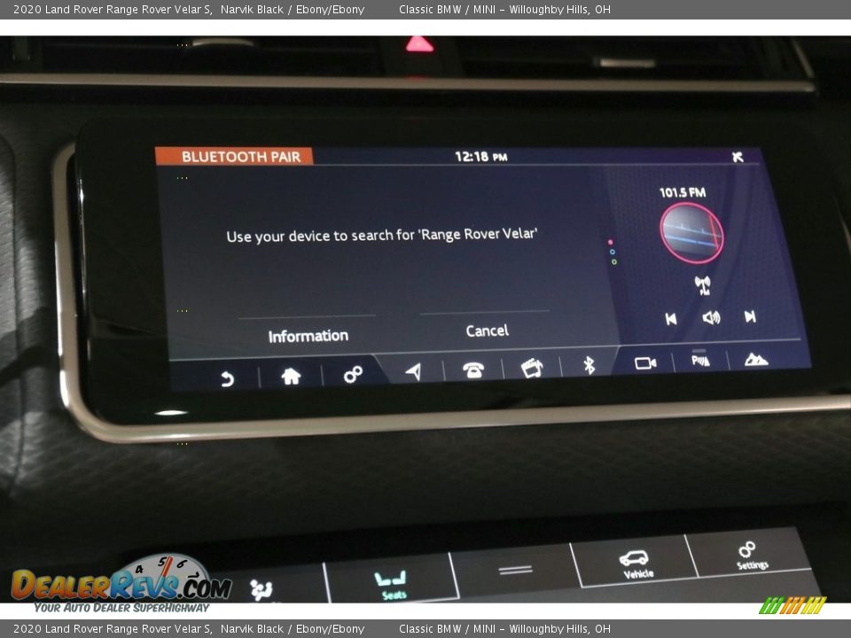 Controls of 2020 Land Rover Range Rover Velar S Photo #18