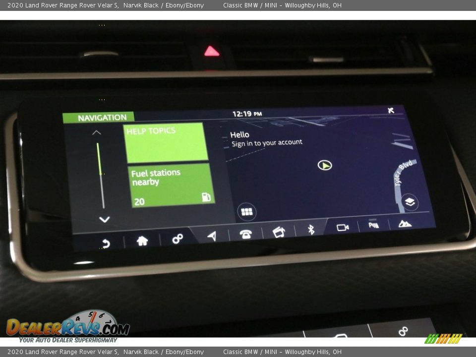 Navigation of 2020 Land Rover Range Rover Velar S Photo #21
