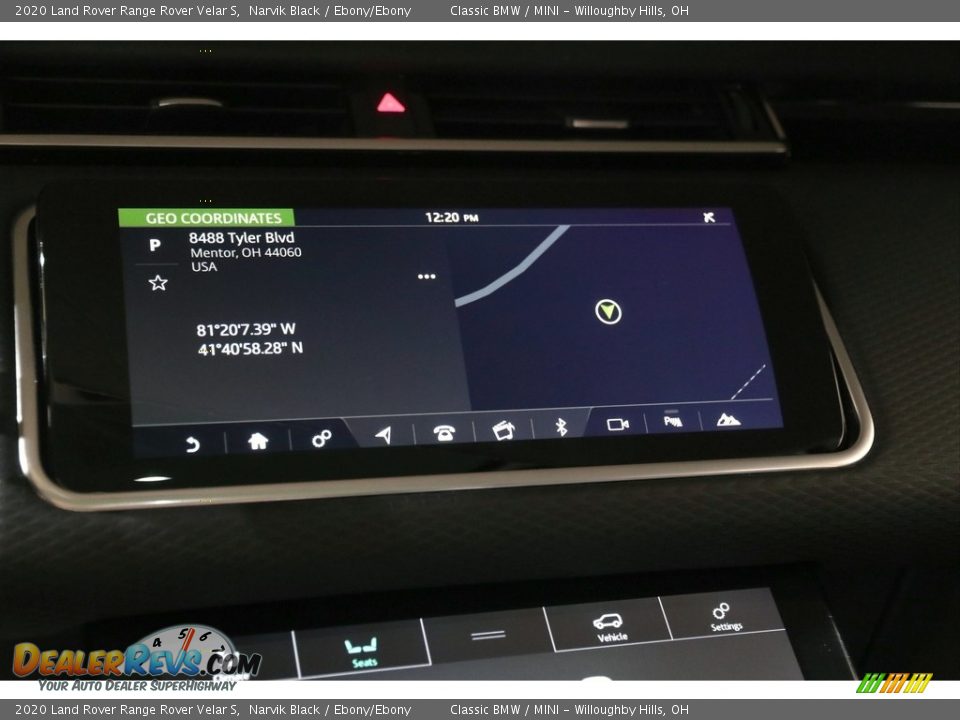 Navigation of 2020 Land Rover Range Rover Velar S Photo #22