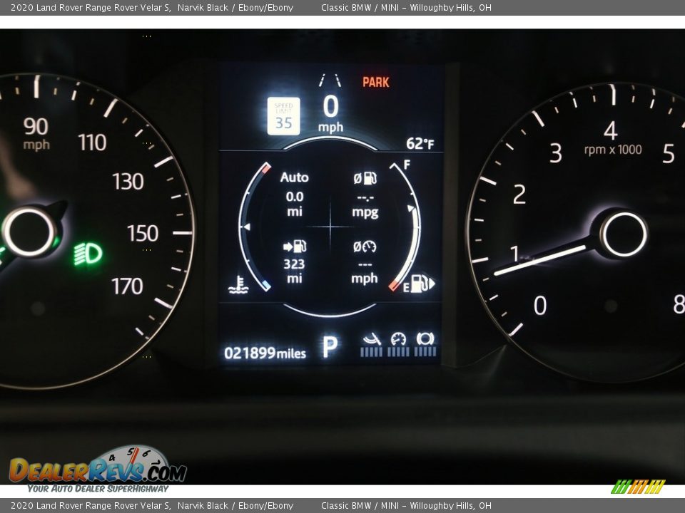 2020 Land Rover Range Rover Velar S Gauges Photo #27