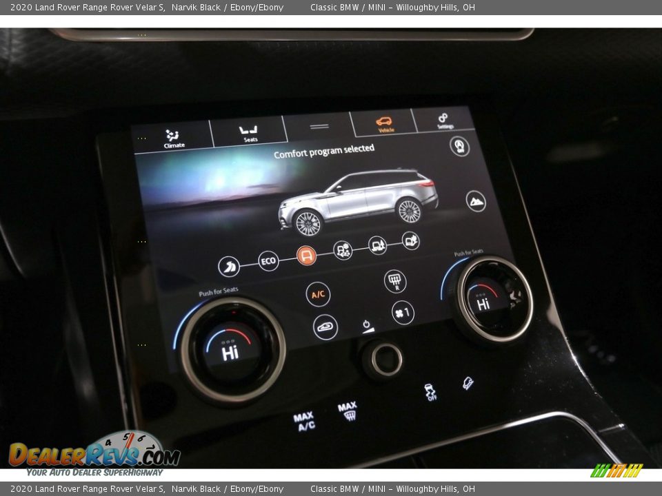 Controls of 2020 Land Rover Range Rover Velar S Photo #31