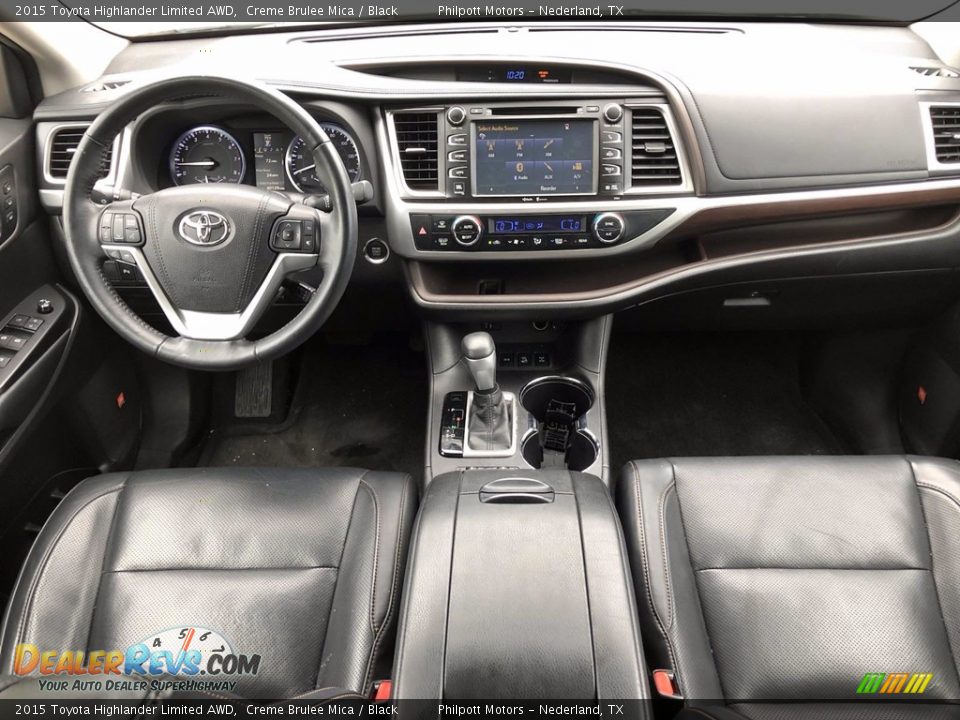 2015 Toyota Highlander Limited AWD Creme Brulee Mica / Black Photo #5