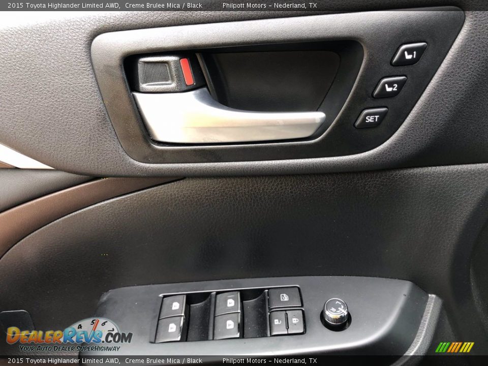 2015 Toyota Highlander Limited AWD Creme Brulee Mica / Black Photo #14