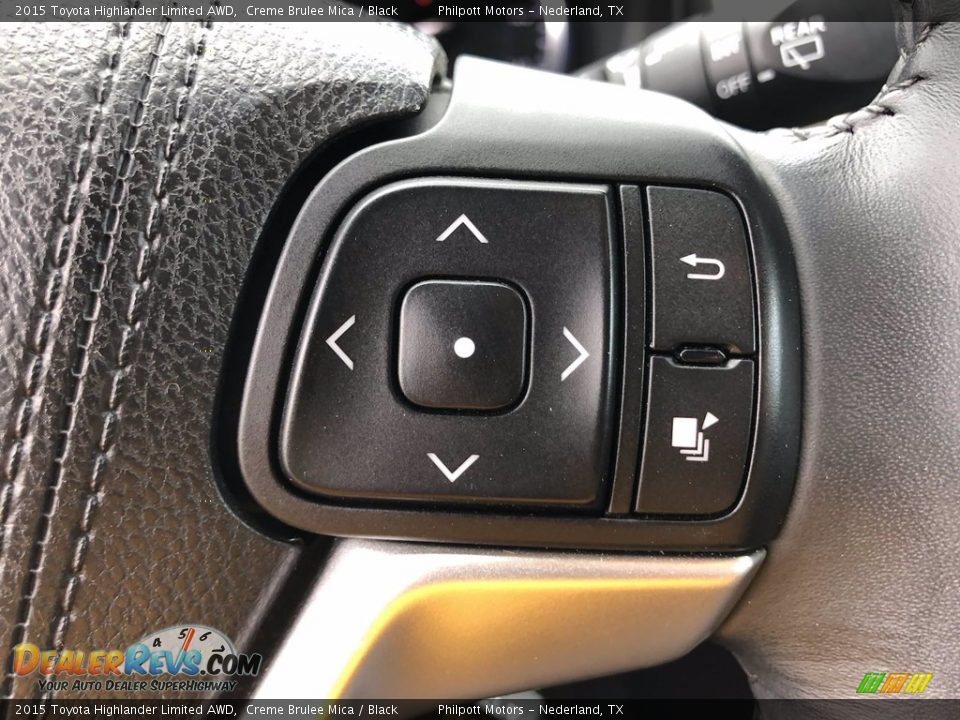2015 Toyota Highlander Limited AWD Creme Brulee Mica / Black Photo #16