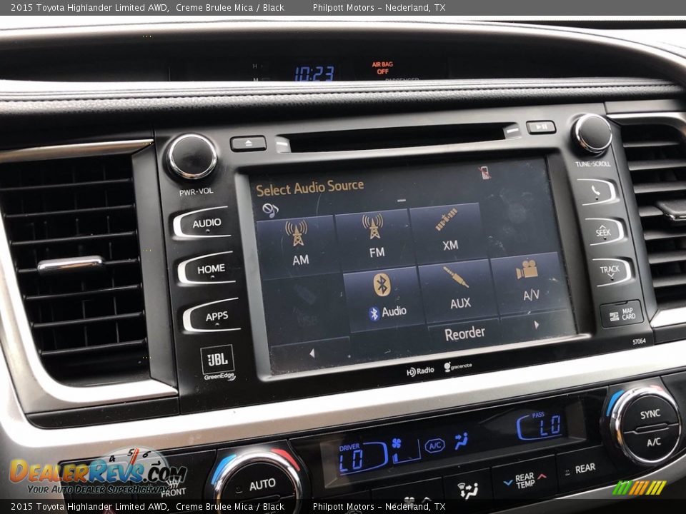 2015 Toyota Highlander Limited AWD Creme Brulee Mica / Black Photo #21