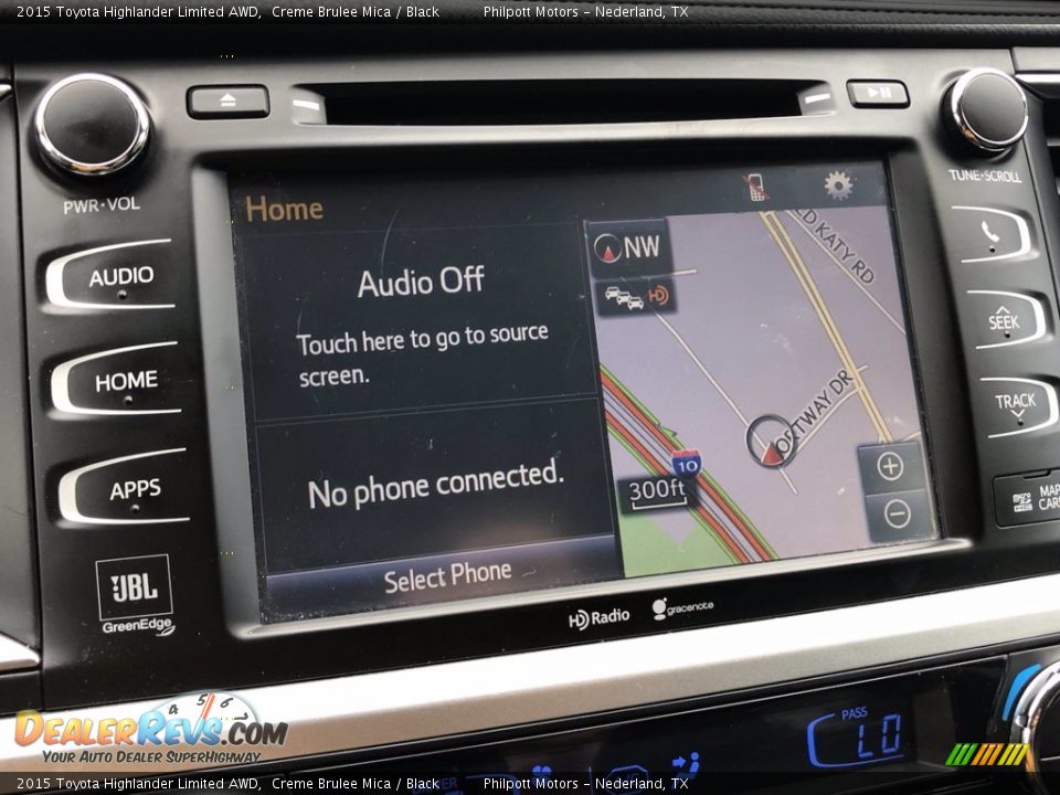 2015 Toyota Highlander Limited AWD Creme Brulee Mica / Black Photo #22